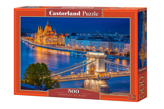 Castorland Budapest by Night 500 Piece Jigsaw Puzzle