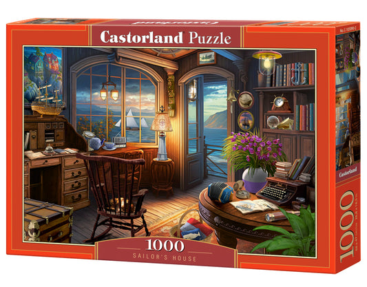 Castorland Sailor's House 1000 Piece Jigsaw Puzzle