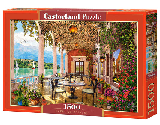 Castorland Lakeside Terrace 1500 Piece Jigsaw Puzzle