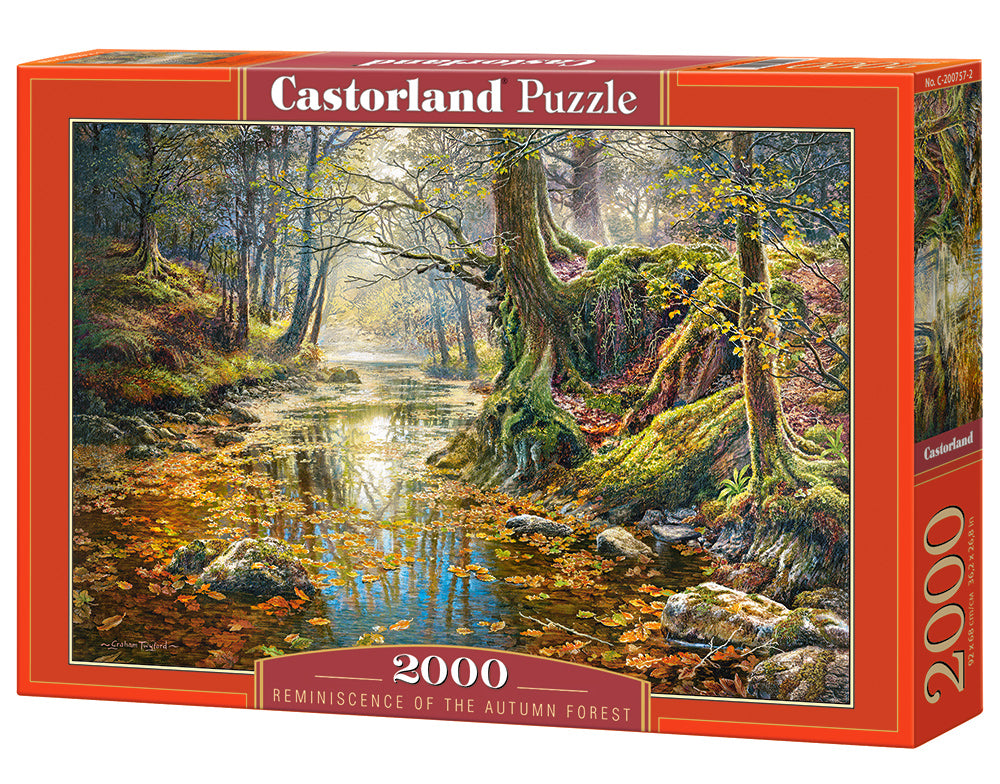 Castorland Reminiscence of the Autumn Forest 2000 Piece Jigsaw Puzzle