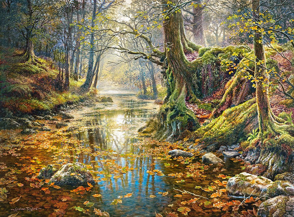Castorland Reminiscence of the Autumn Forest 2000 Piece Jigsaw Puzzle