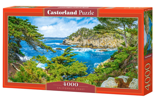 Castorland Californian Coast, USA 4000 Piece Jigsaw Puzzle