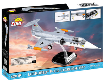 COBI Armed Forces Lockheed F-104 STARFIGHTER, 428 Pieces