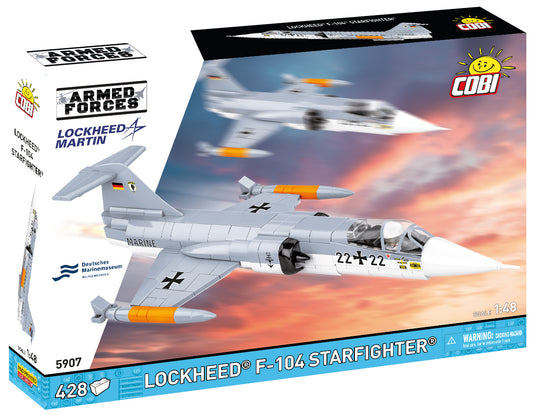 COBI Armed Forces Lockheed F-104 STARFIGHTER, 428 Pieces