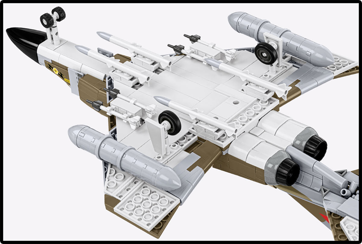 COBI Armed Forces British F-4M Phantom II Aircraft Building Set, 728 Pieces