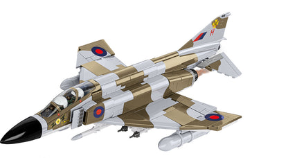 COBI Armed Forces British F-4M Phantom II Aircraft Building Set, 728 Pieces
