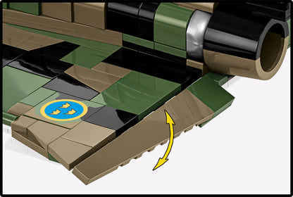 COBI Armed Forces SAAB AJS37 Viggen Aircraft Building Set, 911 Pieces