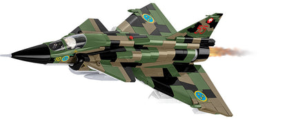 COBI Armed Forces SAAB AJS37 Viggen Aircraft Building Set, 911 Pieces