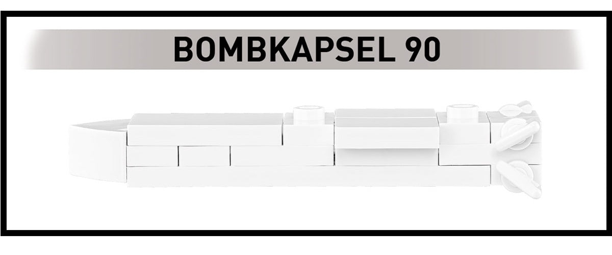 COBI Armed Forces SAAB AJS37 Viggen Aircraft Building Set, 911 Pieces