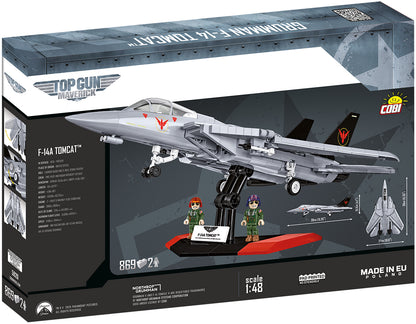 COBI TOP GUN Grumman F-14 Tomcat 1:48 Scale, 869 Pieces