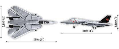 COBI TOP GUN Grumman F-14 Tomcat 1:48 Scale, 869 Pieces