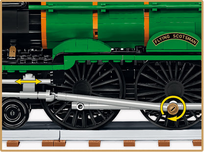 COBI Historical Collection Flying Scotsman British Steam Locomotive 1:35 Scale Building Set