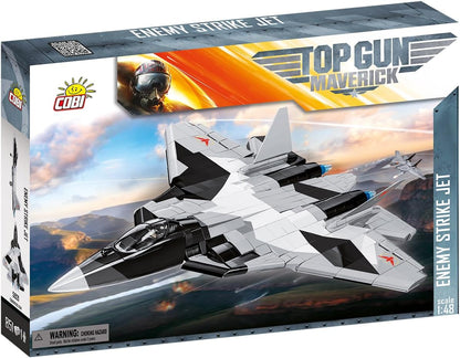 COBI Top Gun Maverick Enemy Strike Jet Building Set, 851 Pieces