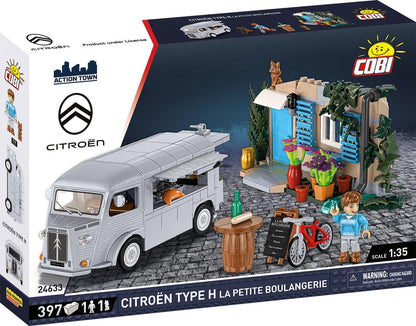 COBI Action Town Citroen Type H (1947-1981) Vehicle Building Set, 397 Pieces