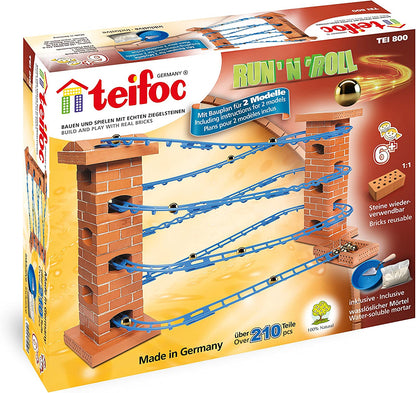 Teifoc Run 'n' Roll Marble Run Set