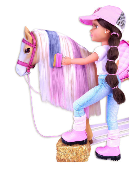 Nancy Doll with her Horse Playset