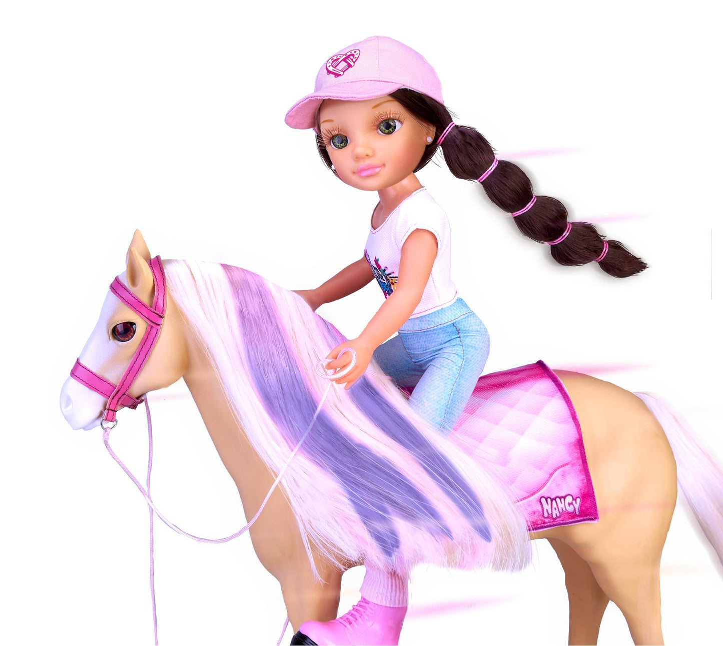 Nancy Doll with her Horse Playset