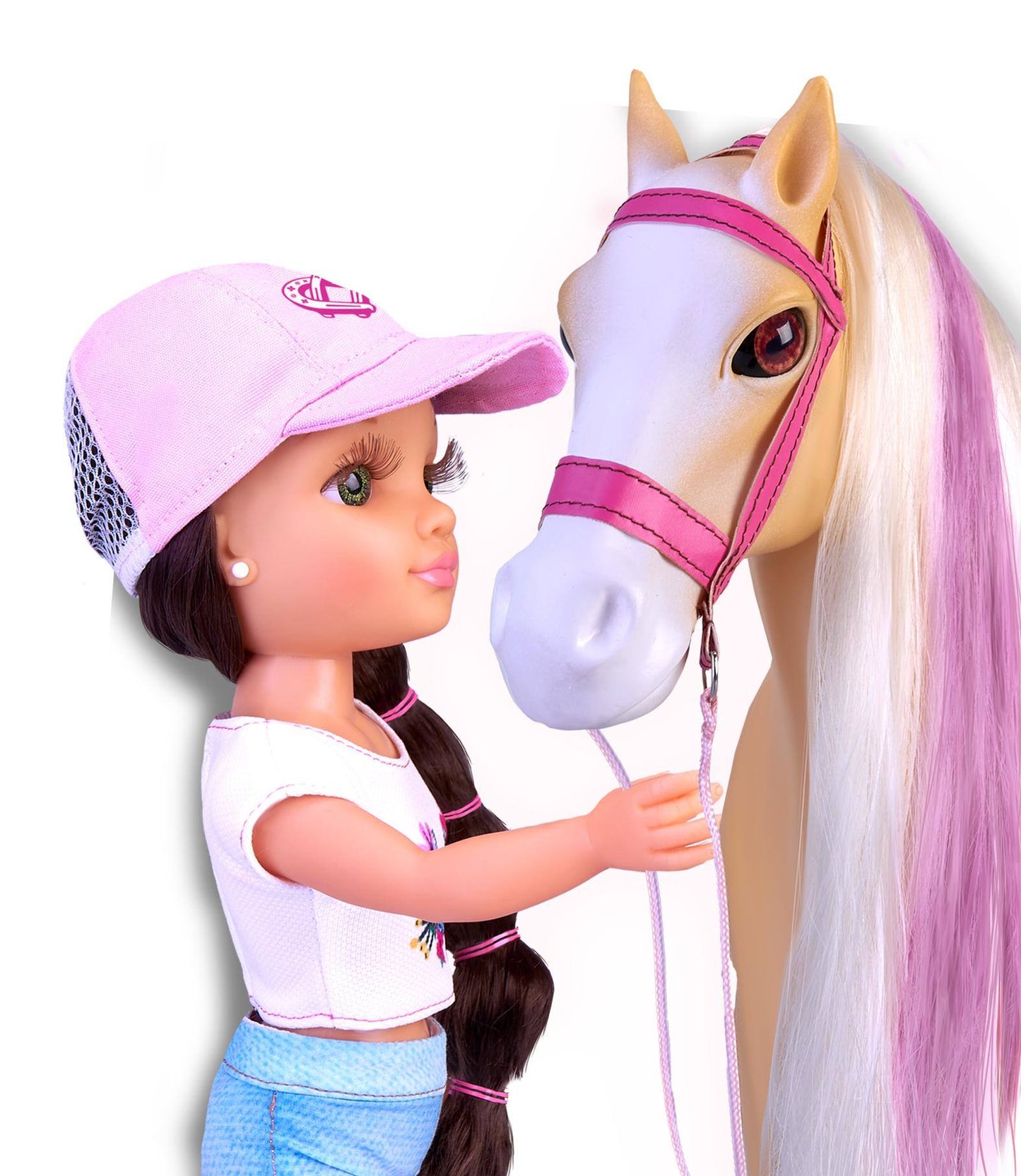 Nancy Doll with her Horse Playset