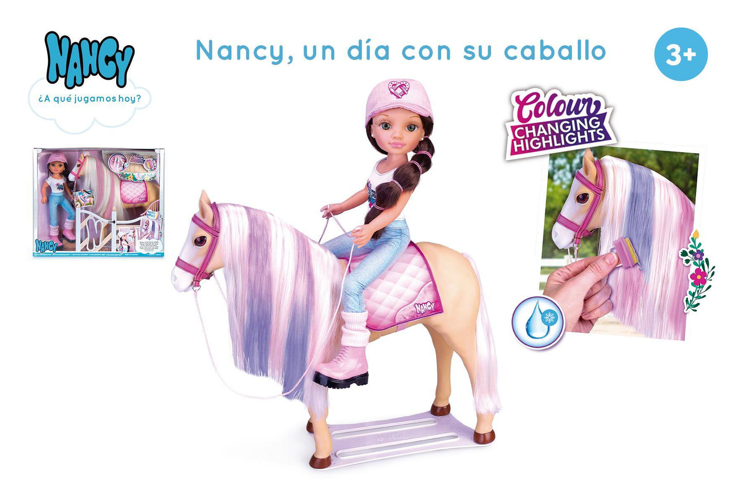 Nancy Doll with her Horse Playset