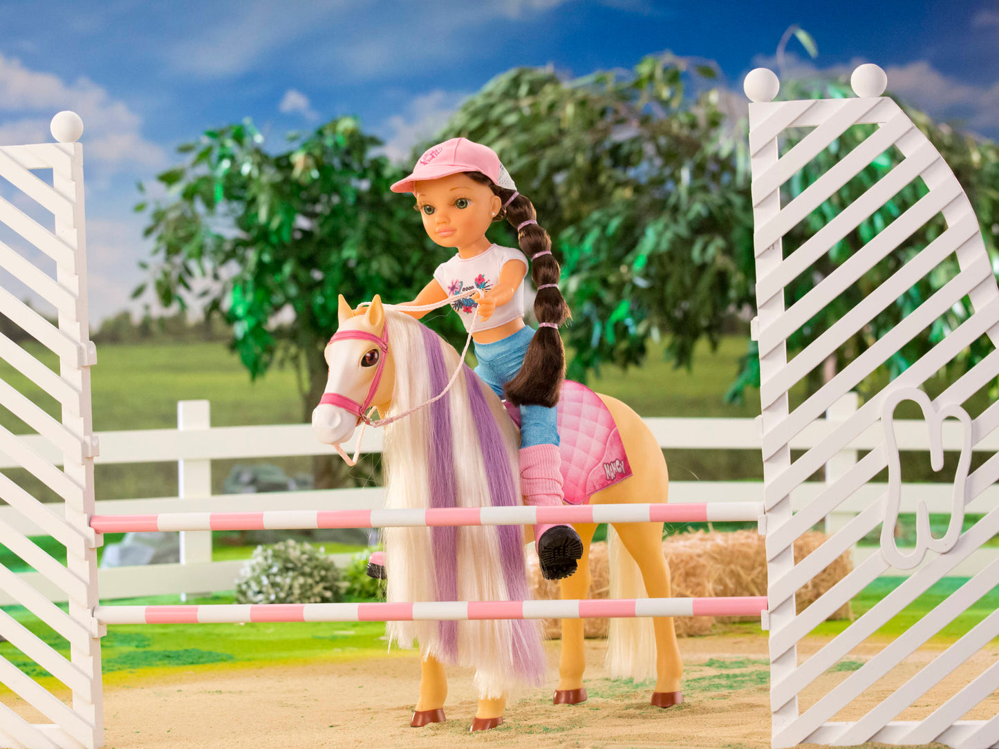 Nancy Doll with her Horse Playset