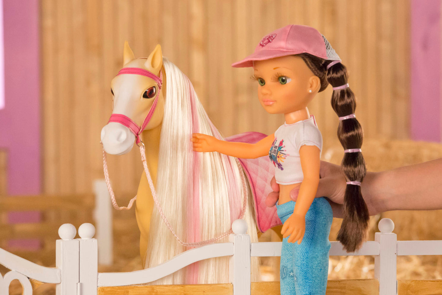 Nancy Doll with her Horse Playset