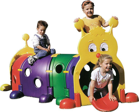 Feber Gus Caterpillar Play Tunnel - Climb and Crawl for Ages 3+