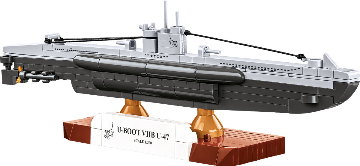 COBI Historical Collection WWII U-BOAT VIIB U-47 Building Set, 165 Pieces