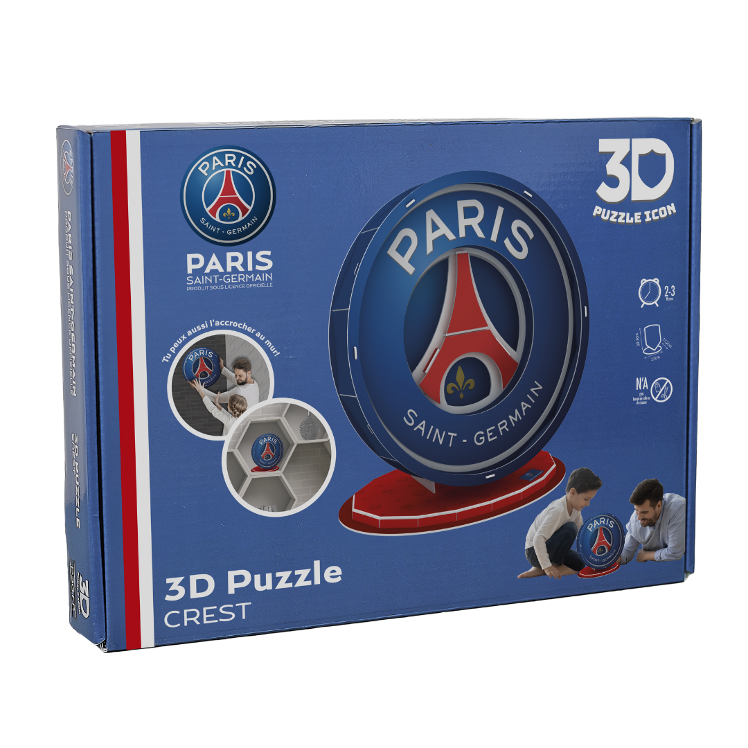 Banbo Toys Soccer Team Crest 3D Puzzle PSG