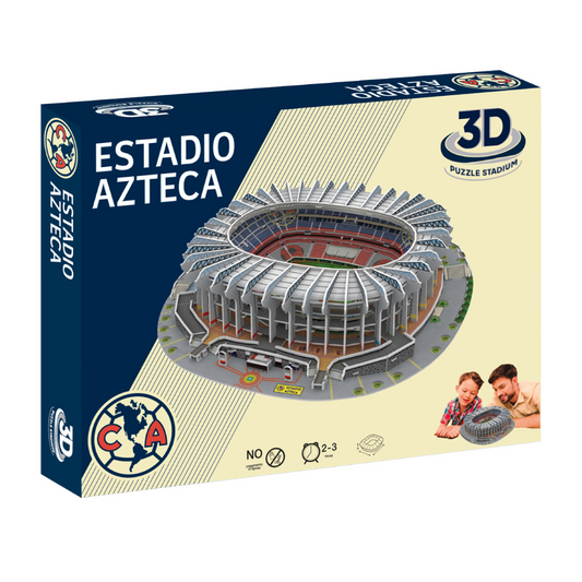 Banbo Toys Soccer Team Stadium 3D Puzzle Club America Mexico - Estadio Azteca