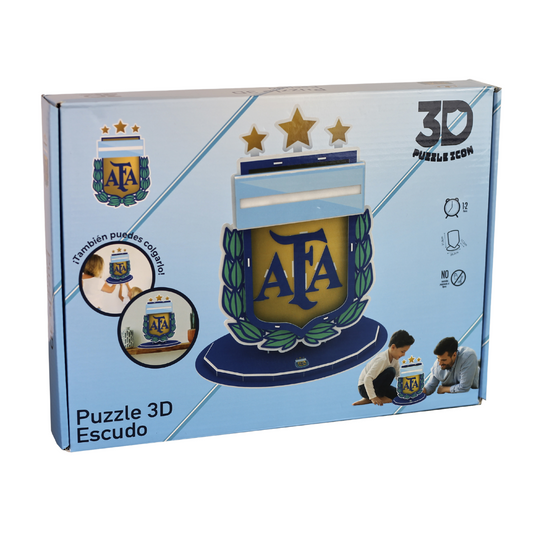 Banbo Toys Soccer Team Crest 3D Puzzle Argentina AFA