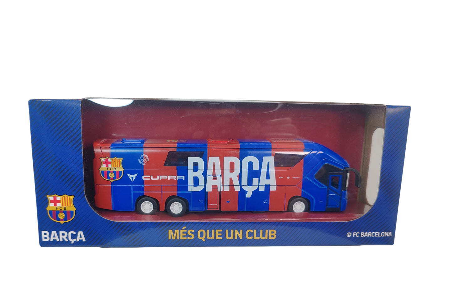 Banbo Toys 2025 Soccer Team Bus FC Barcelona