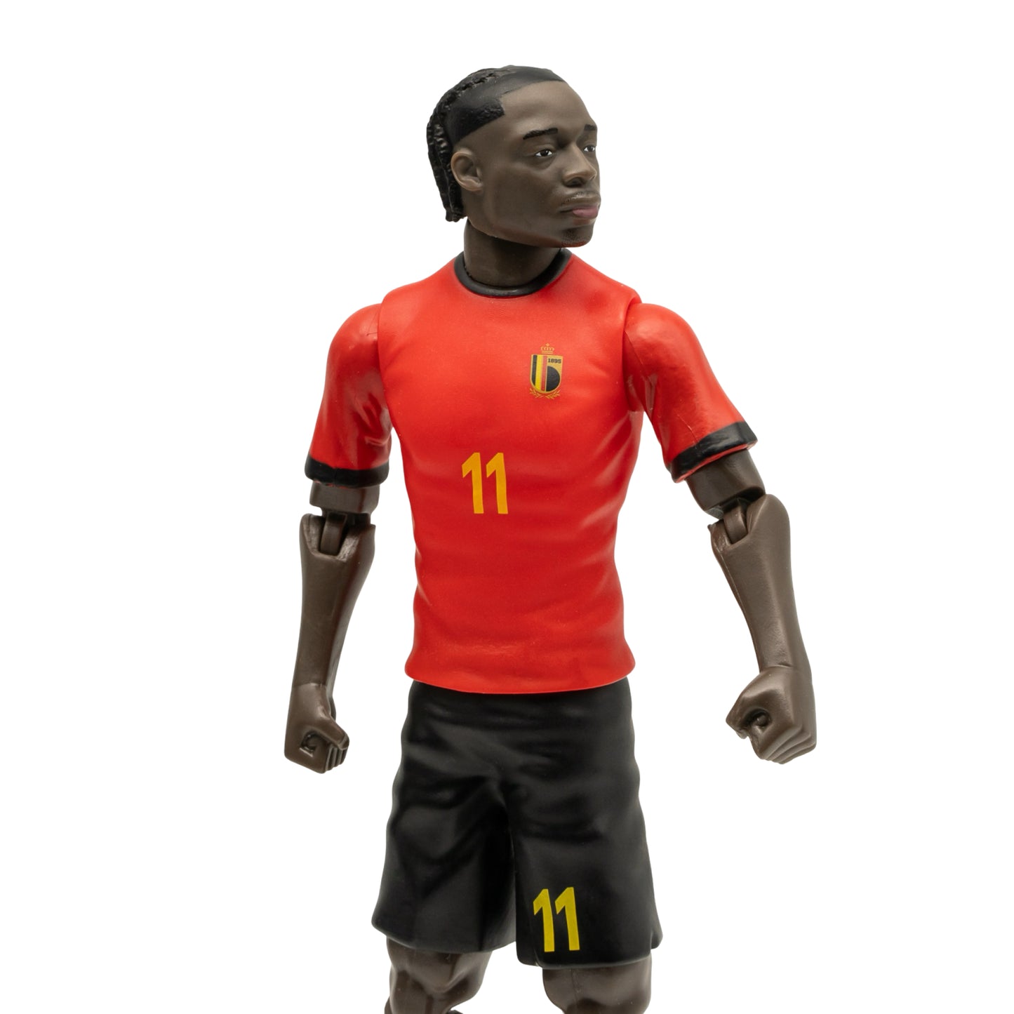 Banbo Toys SOCKERS Belgium National Jérémy Doku 8" Collectible Soccer Action Figure