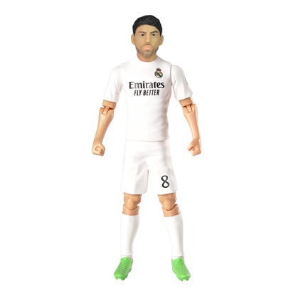 Banbo Toys SOCKERS Real Madrid CF Federico Valverde 8" Collectible Soccer Action Figure