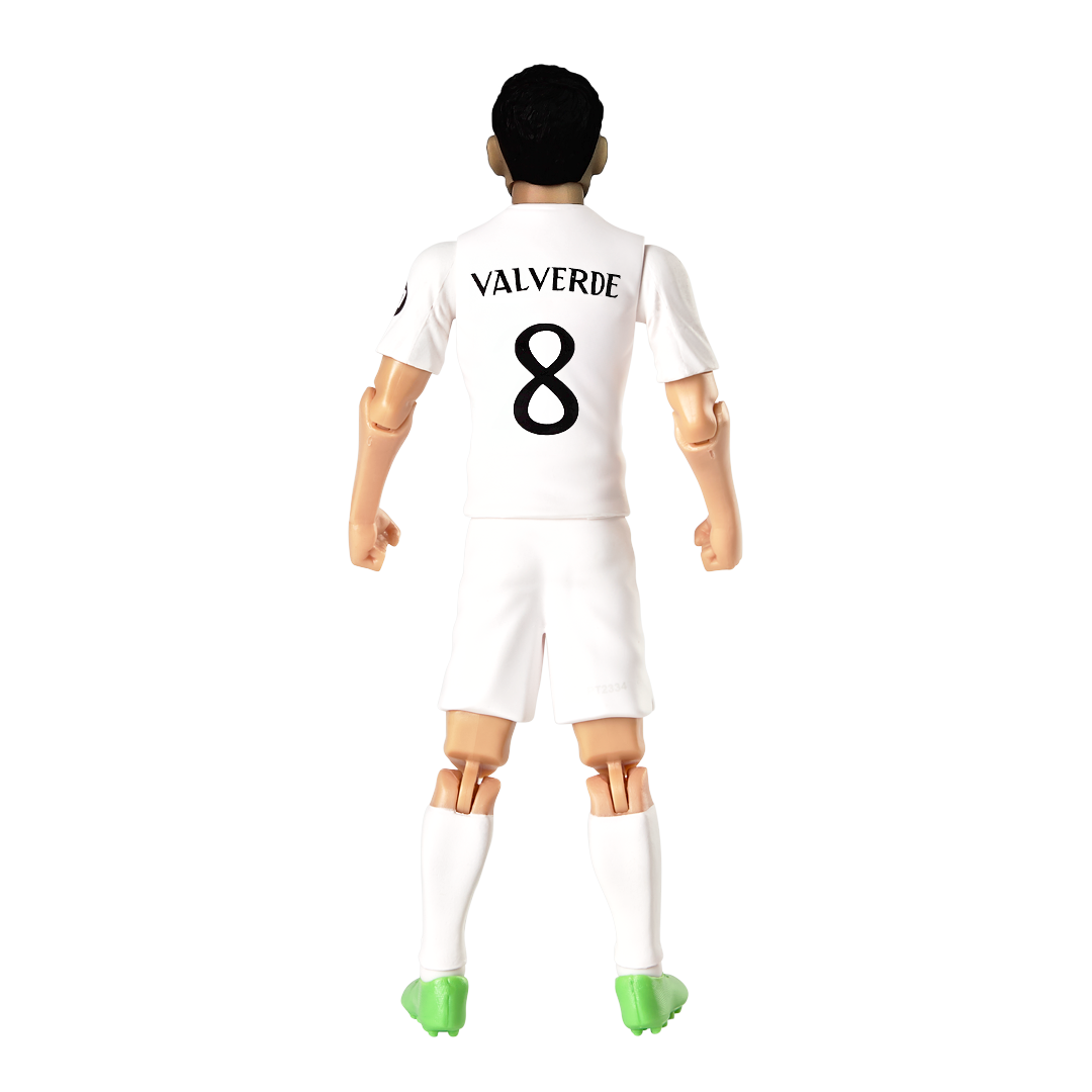 Banbo Toys SOCKERS Real Madrid CF Federico Valverde 8" Collectible Soccer Action Figure