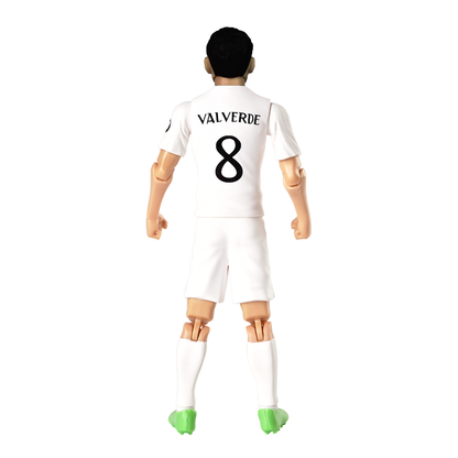 Banbo Toys SOCKERS Real Madrid CF Federico Valverde 8" Collectible Soccer Action Figure