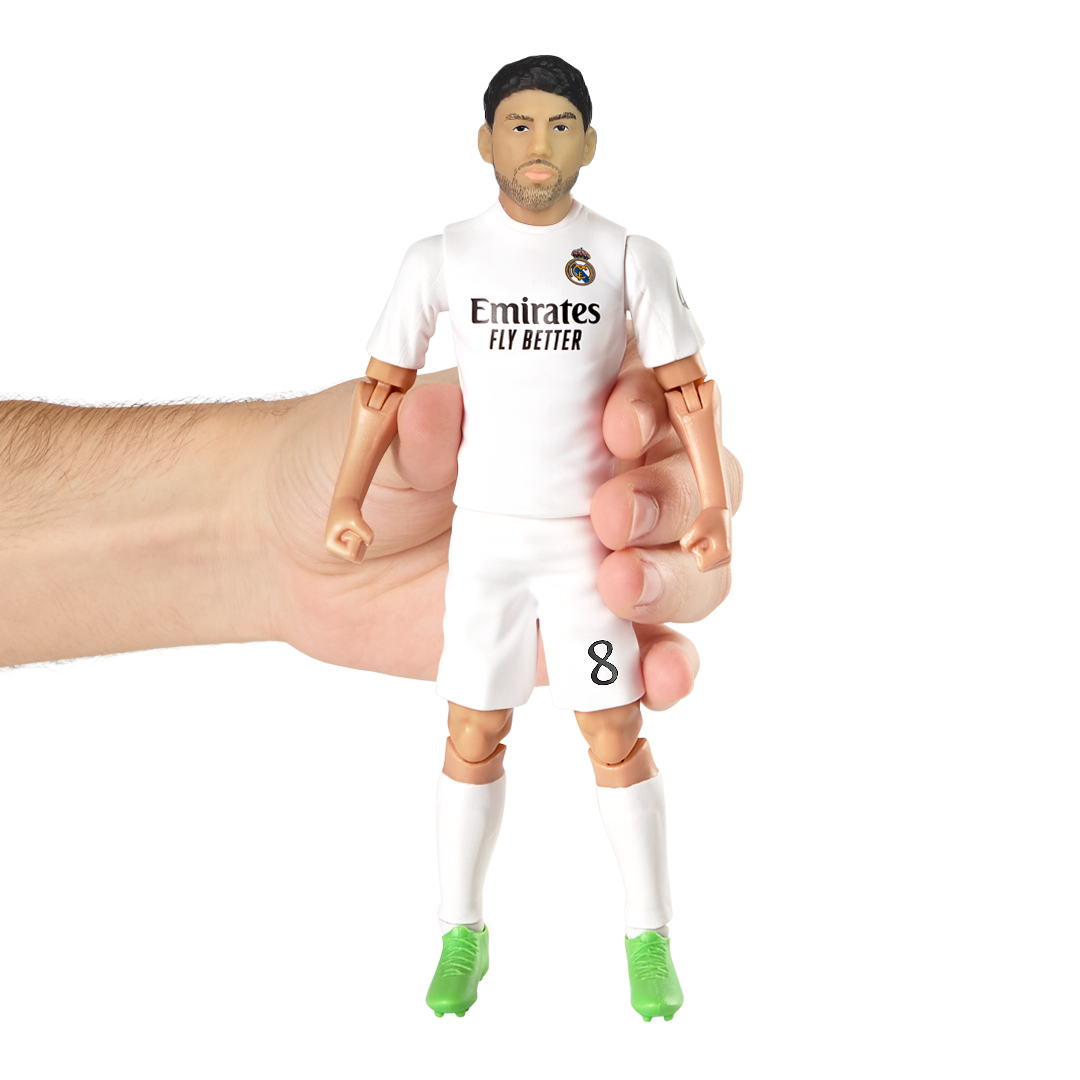Banbo Toys SOCKERS Real Madrid CF Federico Valverde 8" Collectible Soccer Action Figure