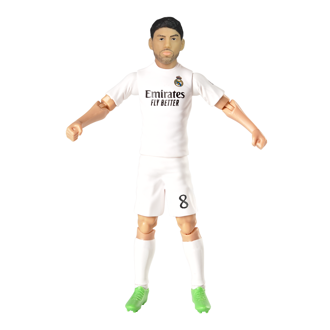 Banbo Toys SOCKERS Real Madrid CF Federico Valverde 8" Collectible Soccer Action Figure