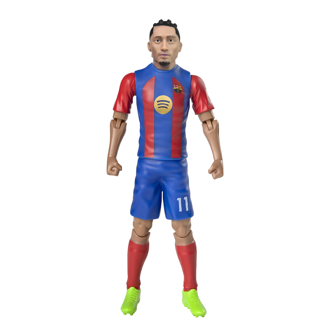 Banbo Toys SOCKERS FC Barcelona Raphael "Raphinha" Dias Belloli 8" Collectible Soccer Action Figure