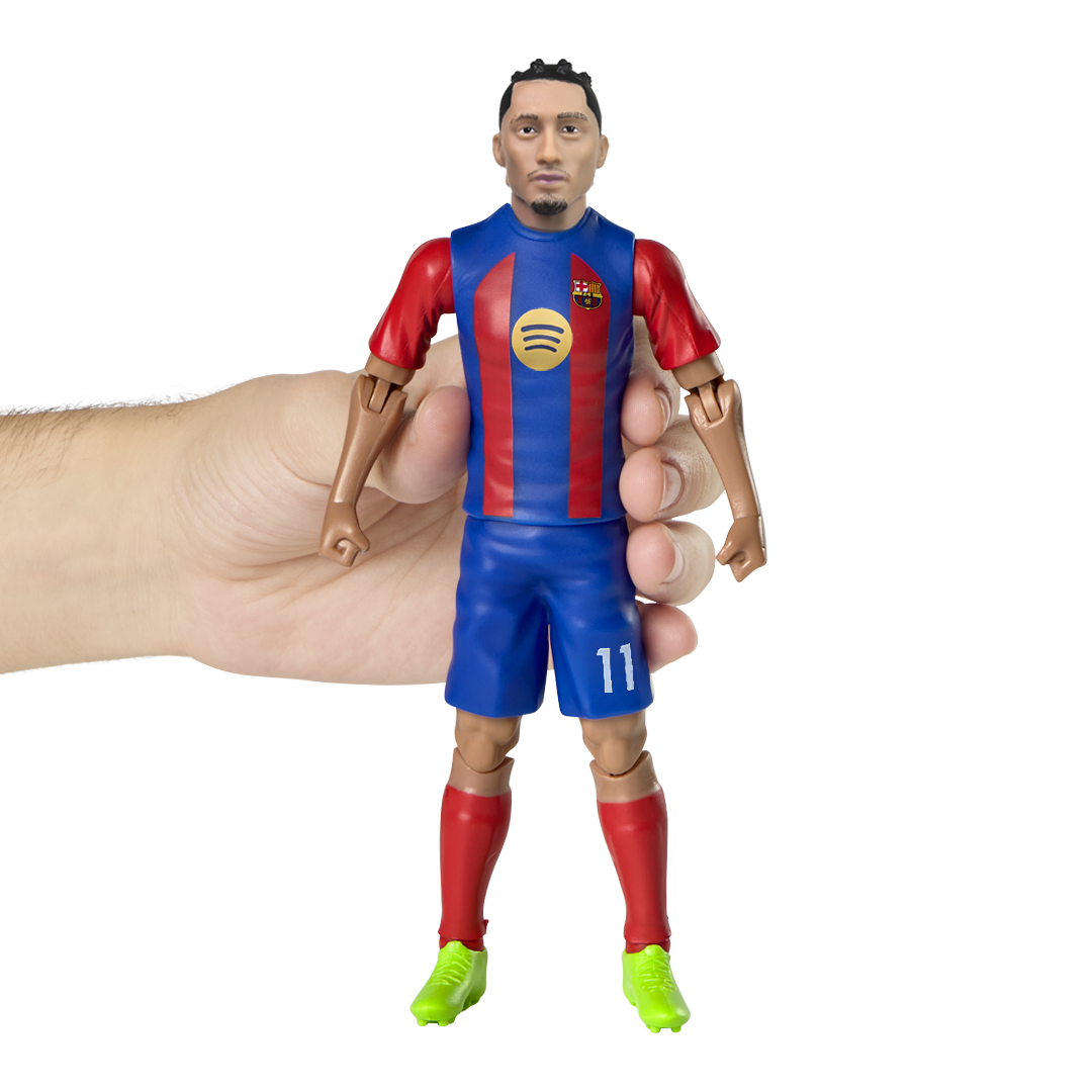 Banbo Toys SOCKERS FC Barcelona Raphael "Raphinha" Dias Belloli 8" Collectible Soccer Action Figure