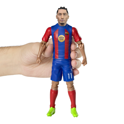 Banbo Toys SOCKERS FC Barcelona Raphael "Raphinha" Dias Belloli 8" Collectible Soccer Action Figure