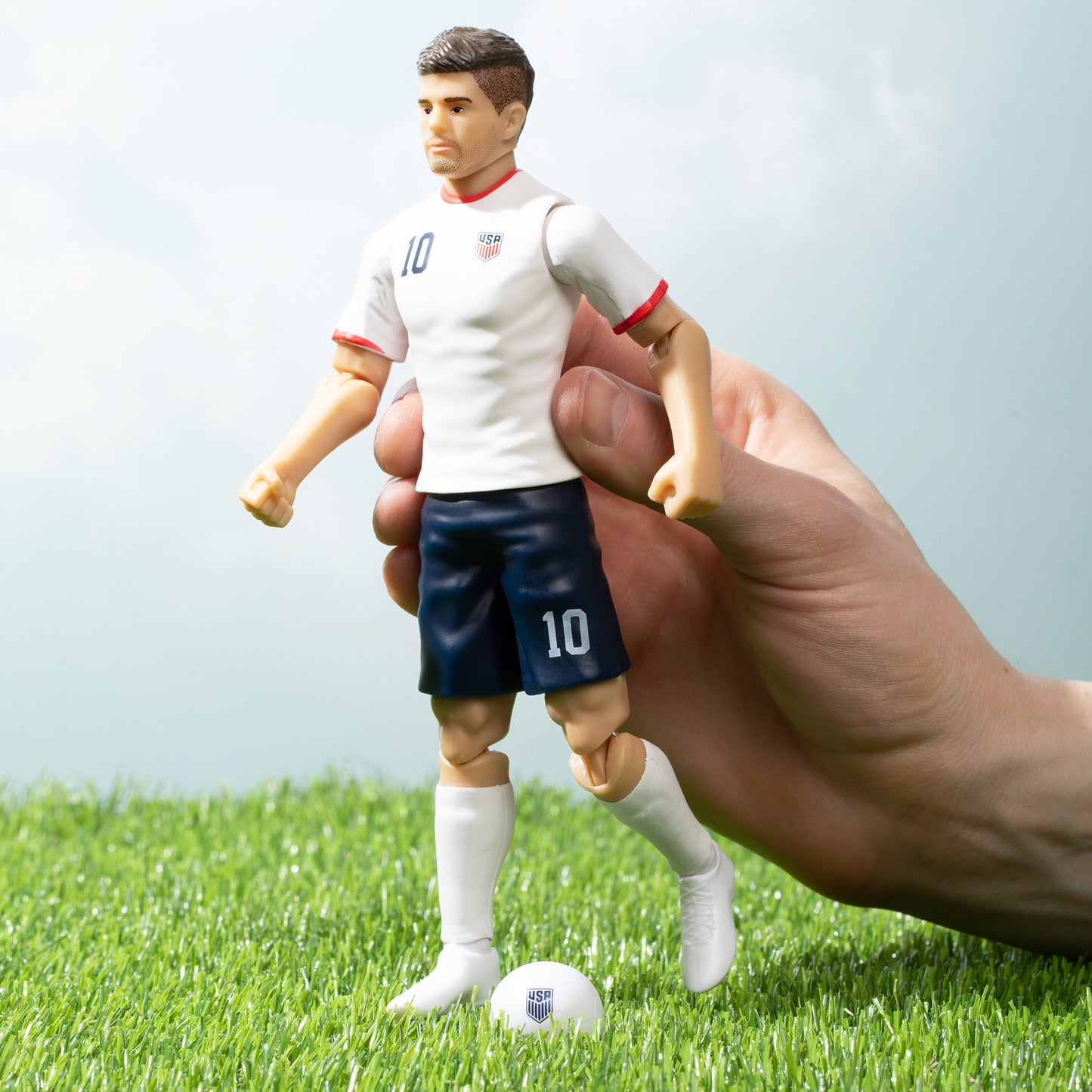 Banbo Toys SOCKERS USMNT Christian Pulisic 8" Collectible Soccer Action Figure
