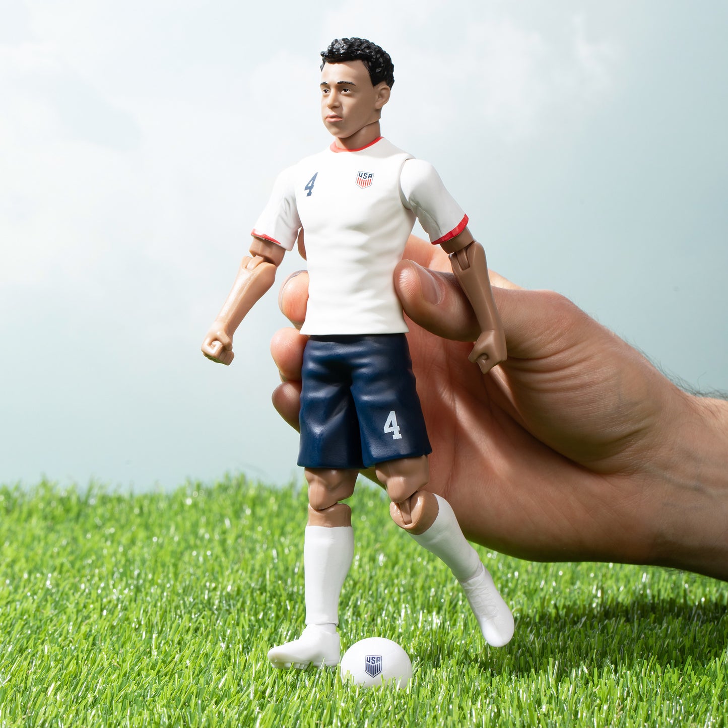 Banbo Toys SOCKERS USMNT Tyler Adams 8" Collectible Soccer Action Figure