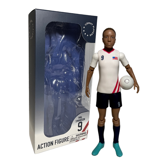 Banbo Toys SOCKERS USWNT Mal Swanson 8" Collectible Soccer Action Figure