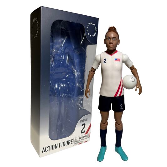 Banbo Toys SOCKERS USWNT Trinity Rodman 8" Collectible Soccer Action Figure