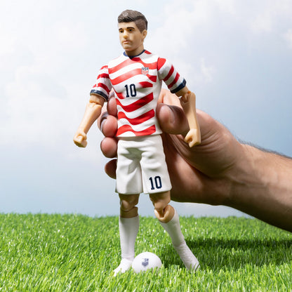 Banbo Toys SOCKERS 2026 USMNT Christian Pulisic Home Jersey 8" Collectible Soccer Action Figure