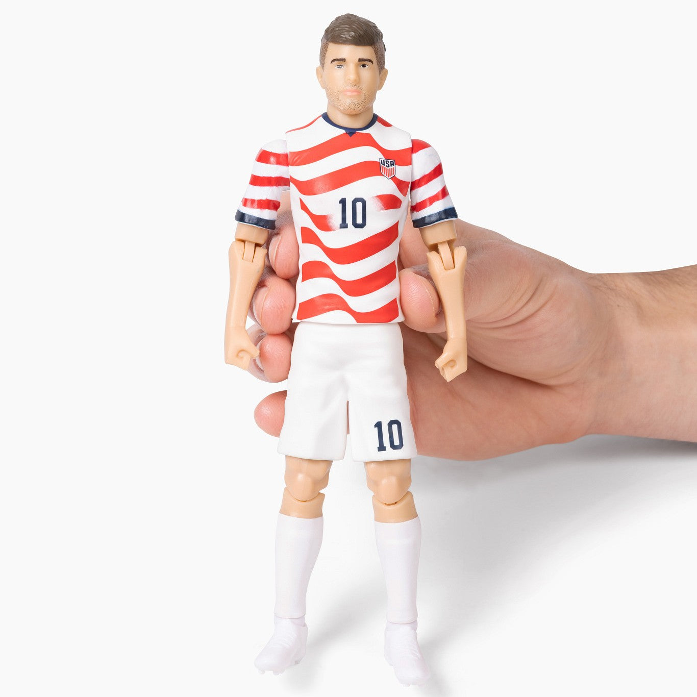 Banbo Toys SOCKERS 2026 USMNT Christian Pulisic Home Jersey 8" Collectible Soccer Action Figure