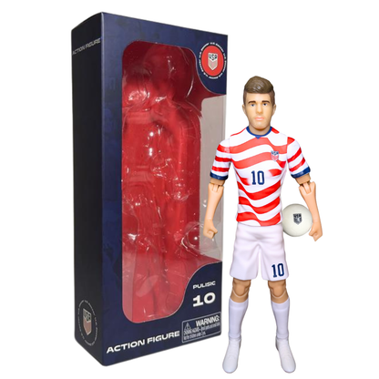 Banbo Toys SOCKERS 2026 USMNT Christian Pulisic Home Jersey 8" Collectible Soccer Action Figure