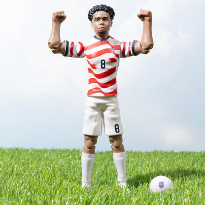 Banbo Toys SOCKERS 2026 USMNT Weston McKennie Home Jersey 8" Collectible Soccer Action Figure