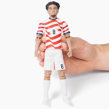 Banbo Toys SOCKERS 2026 USMNT Weston McKennie Home Jersey 8" Collectible Soccer Action Figure