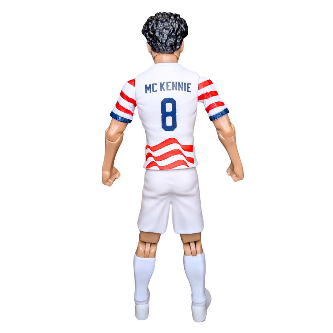 Banbo Toys SOCKERS 2026 USMNT Weston McKennie Home Jersey 8" Collectible Soccer Action Figure